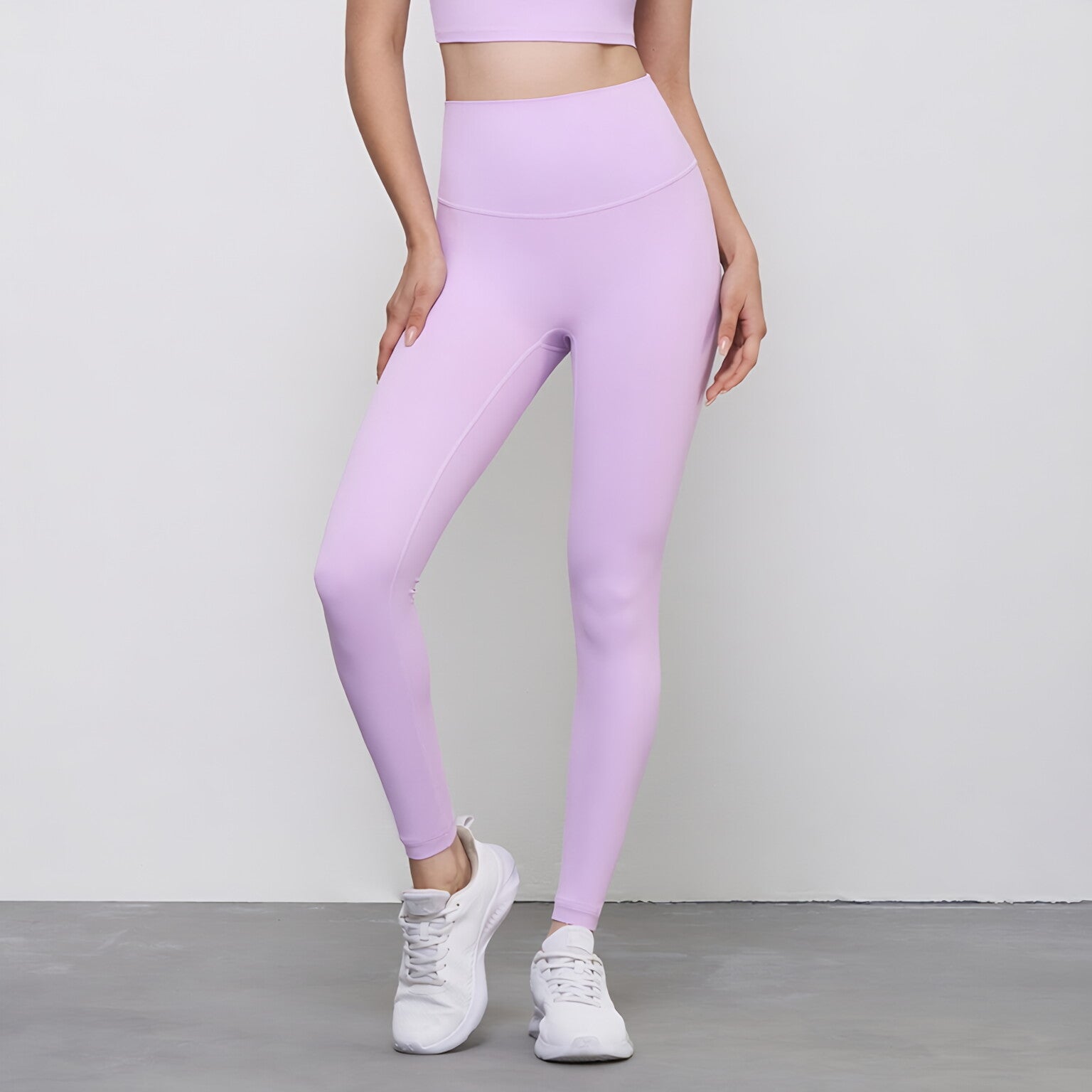 Women High Waist Peach Lift Bare Feel Sculpting Legging