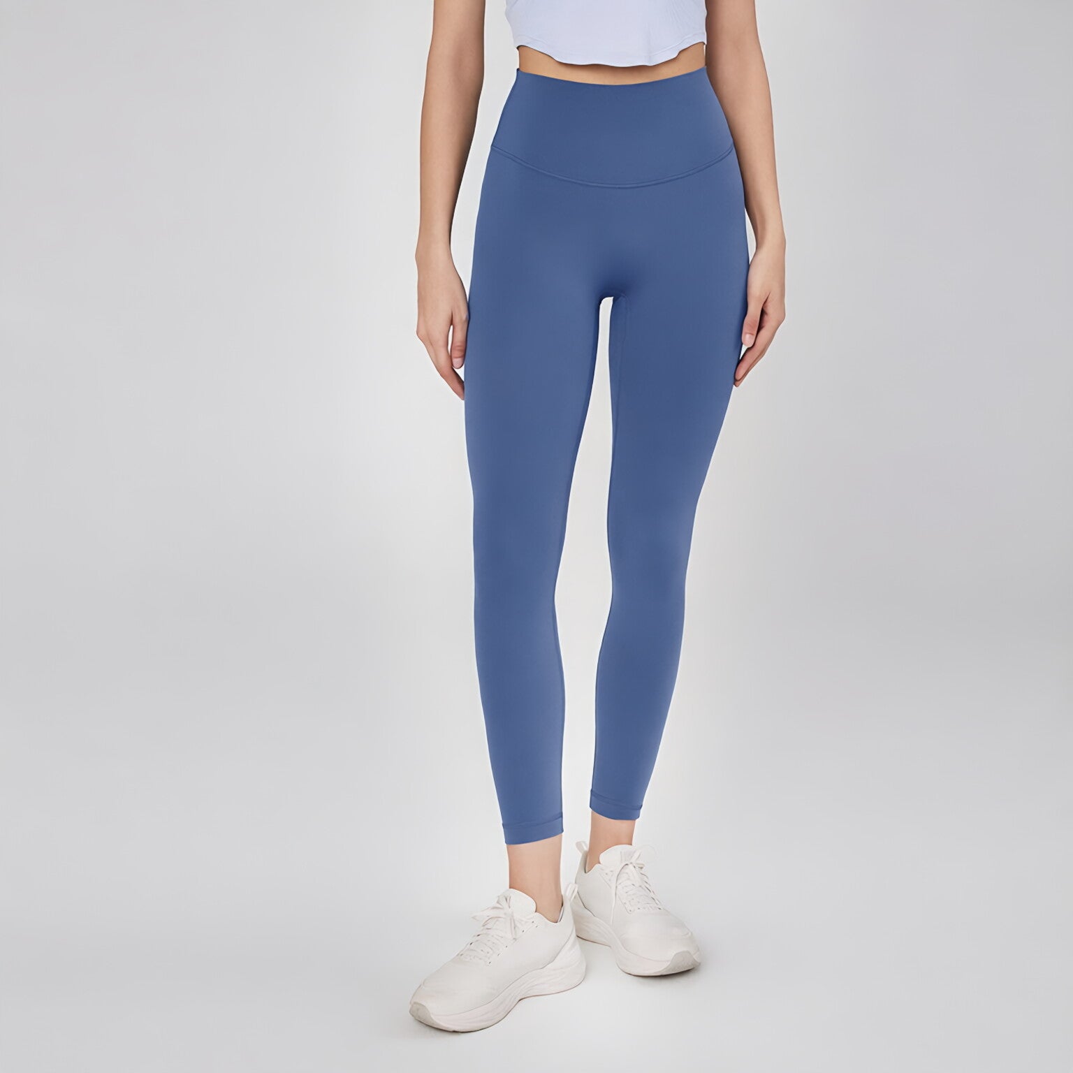 Women High Waist Peach Lift Bare Feel Sculpting Legging