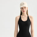 Women Built-in Cup U-Neck Spaghetti Strap Tank