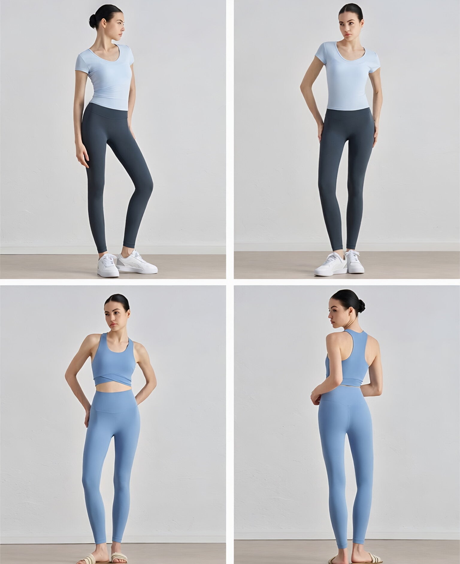 Women High Waist Peach Lift Bare Feel Sculpting Legging