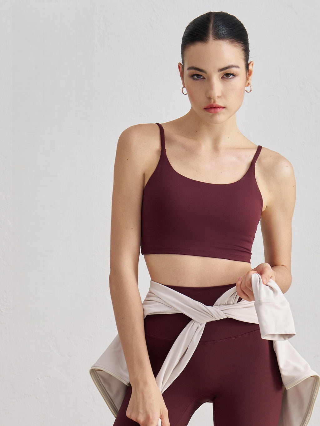Bare Feel U-Neck Spaghetti Strap Racerback Tank