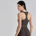 Women Built-in Cup Racerback Tank Wholesale