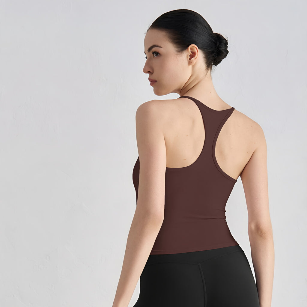 Built-in Cup Racerback Tank