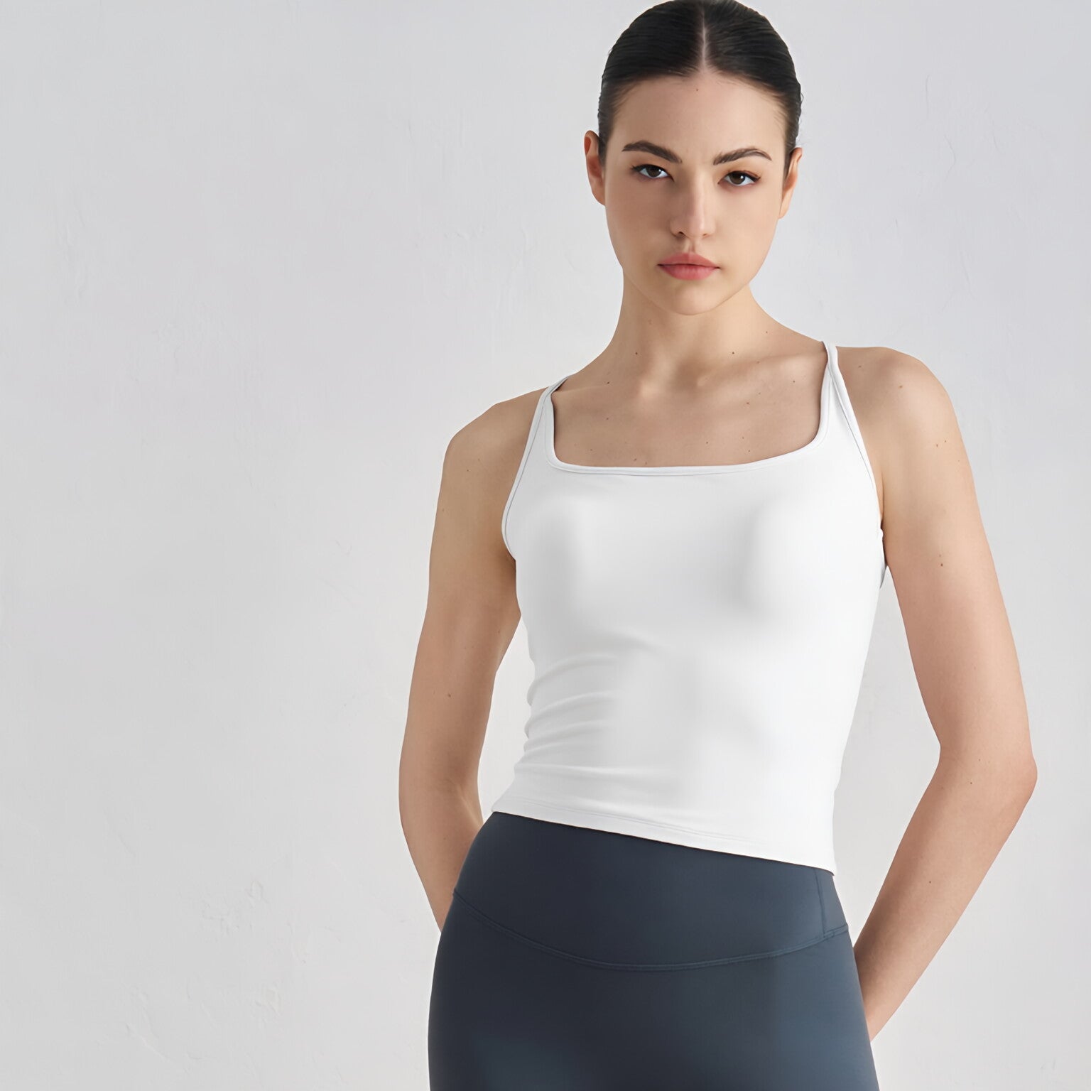 Built-in Cup Racerback Tank