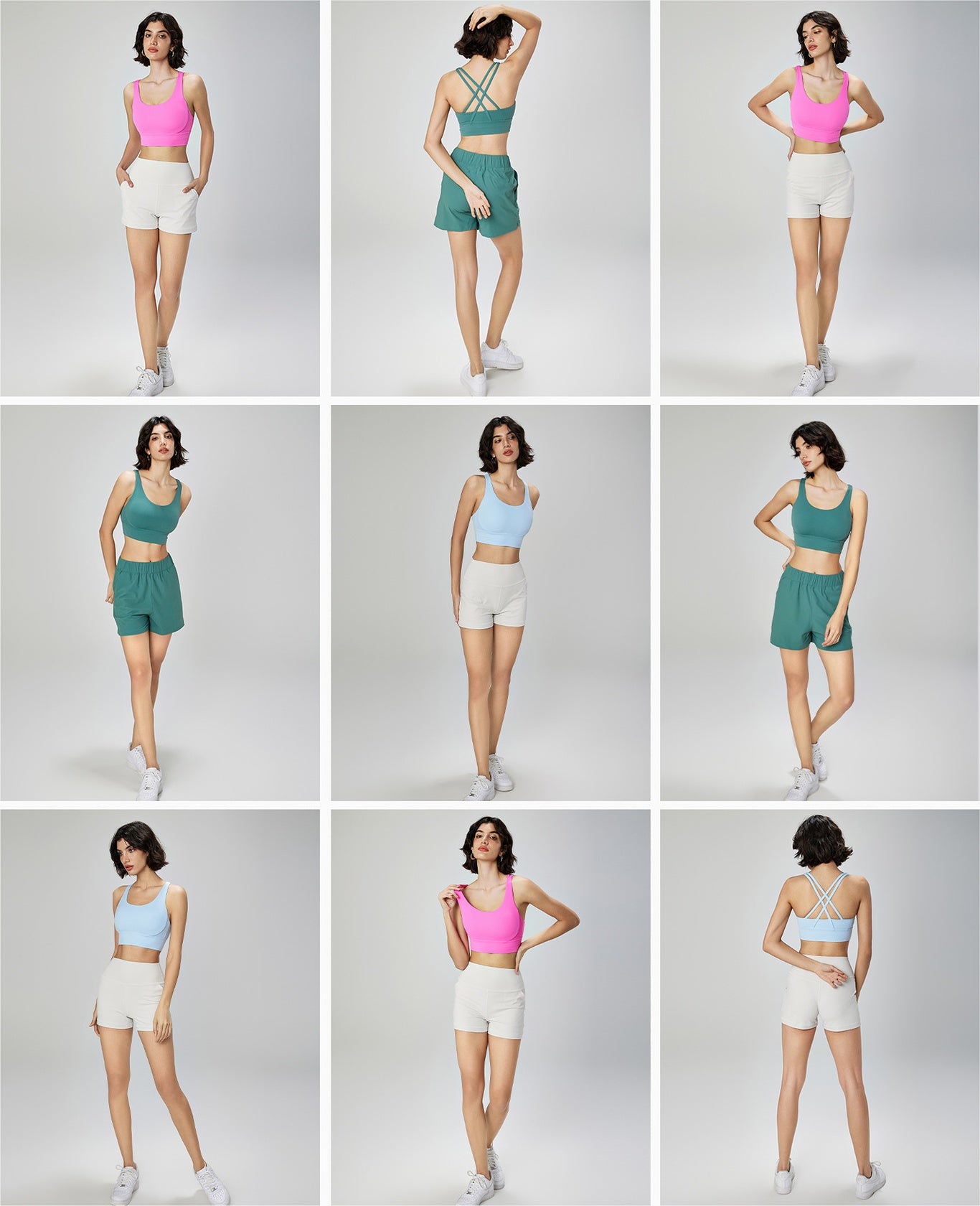Criss Cross Racerback High Support Tank