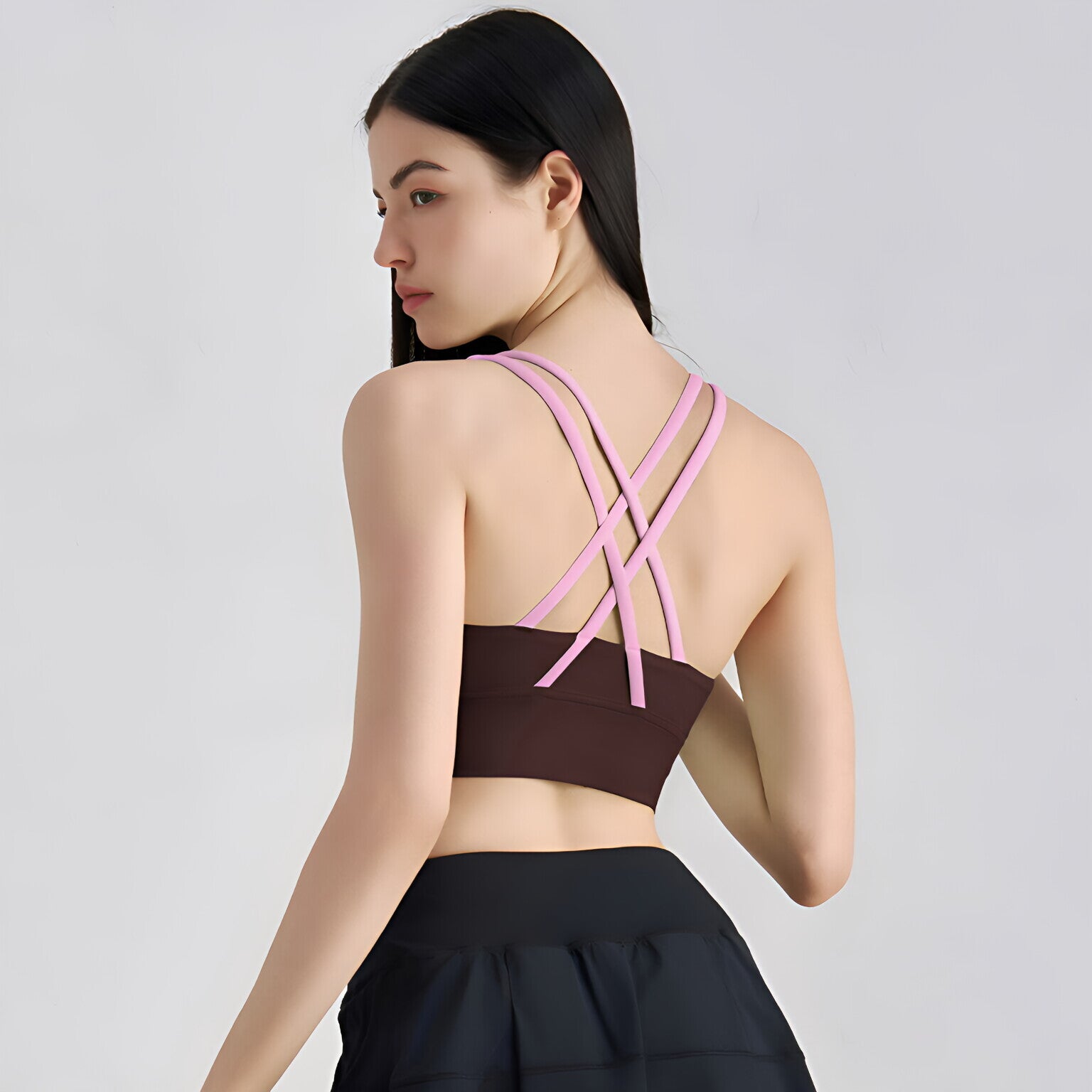 Criss Cross Racerback High Support Tank