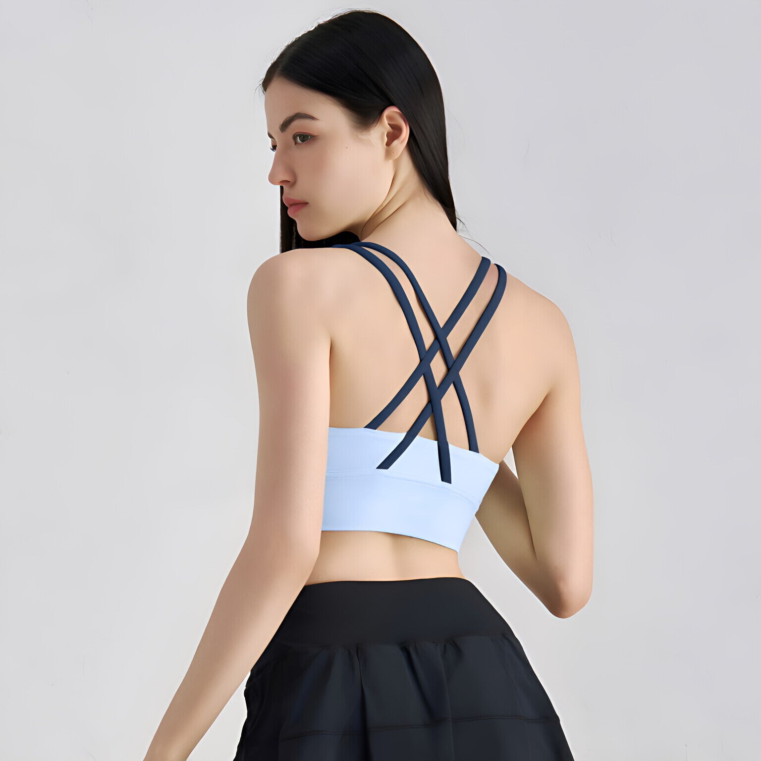 Criss Cross Racerback High Support Tank