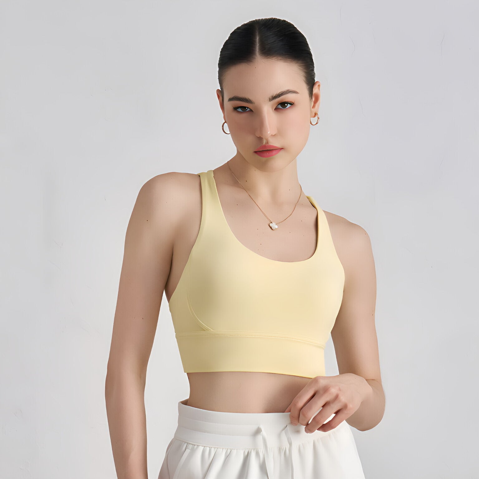 Criss Cross Racerback High Support Tank