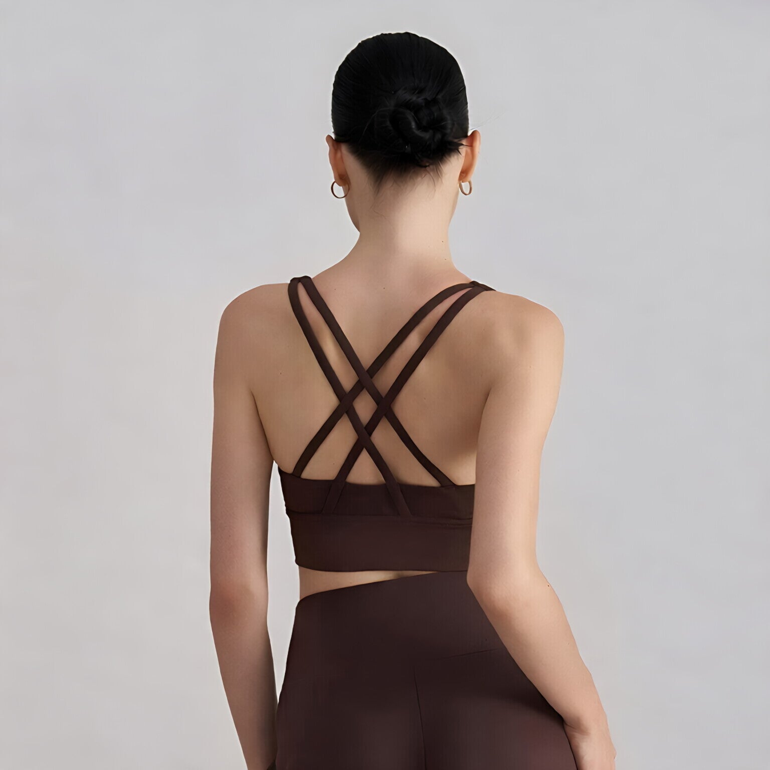 Criss Cross Racerback High Support Tank