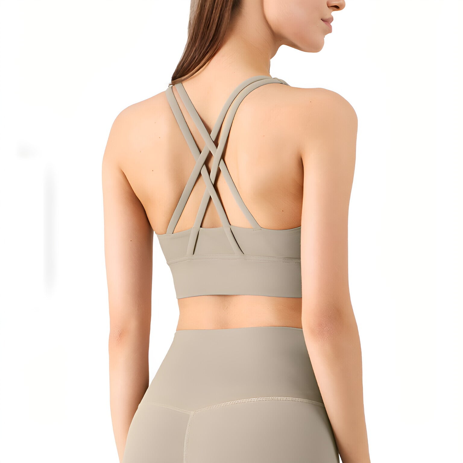 Criss Cross Racerback High Support Tank