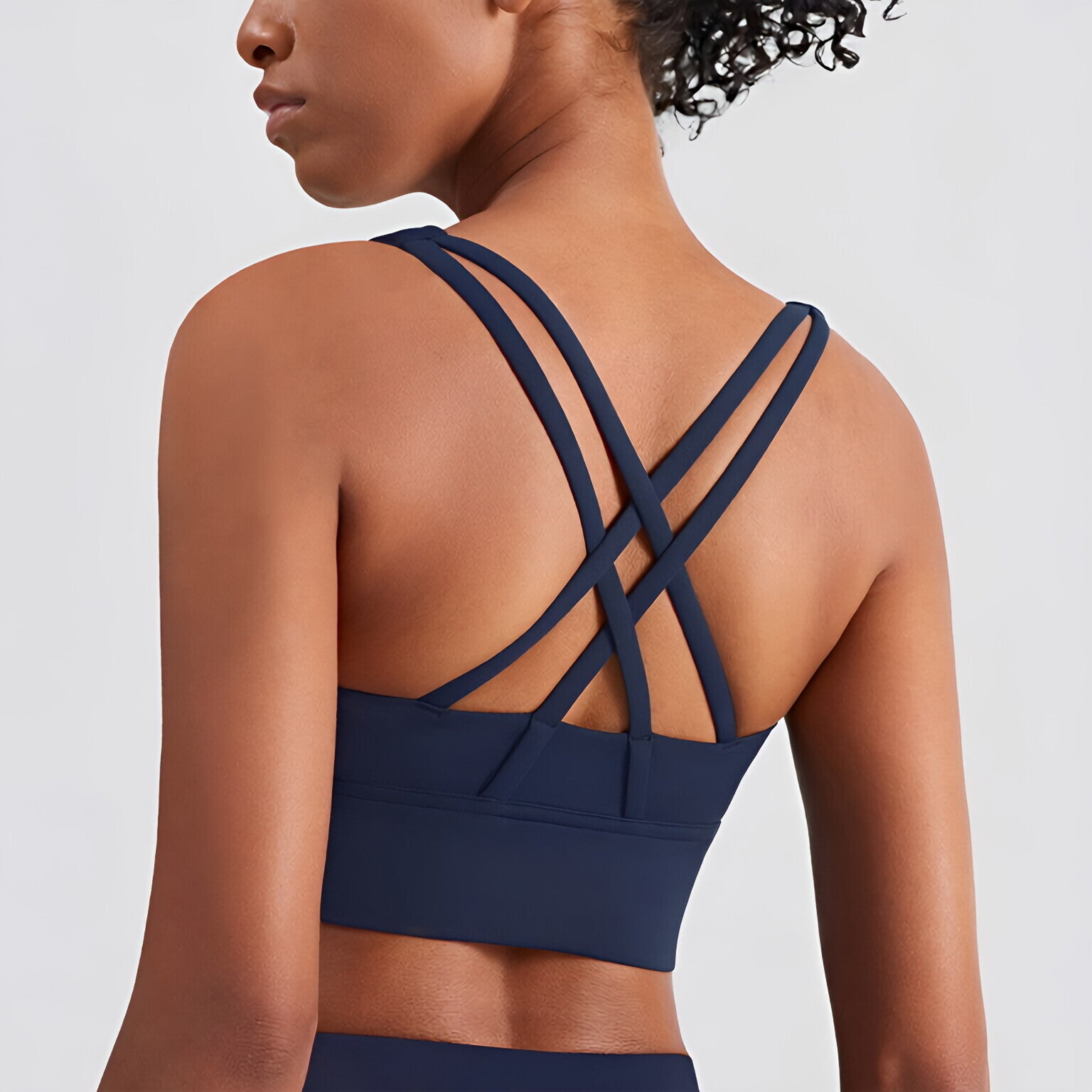 Criss Cross Racerback High Support Tank