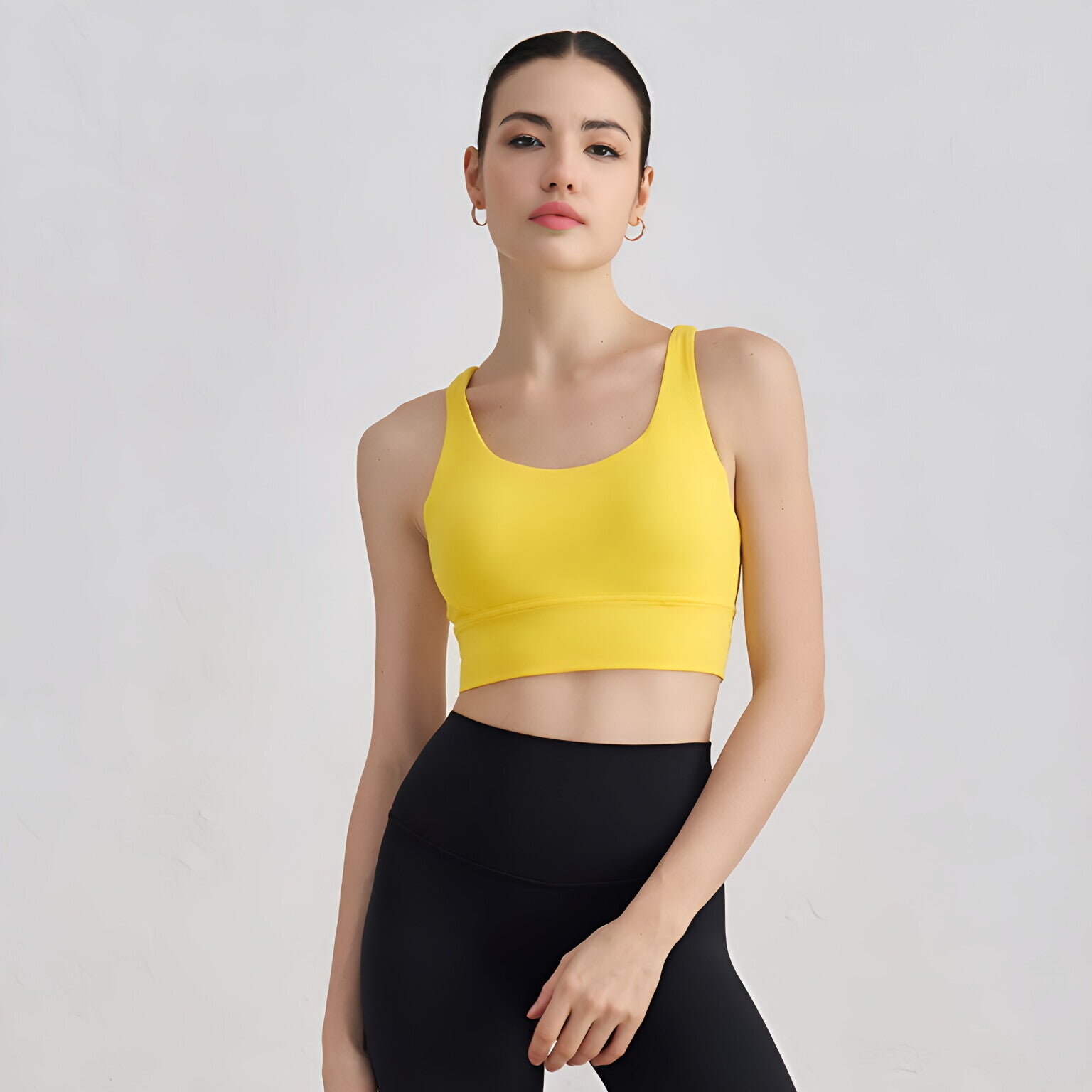 Criss Cross Racerback High Support Tank