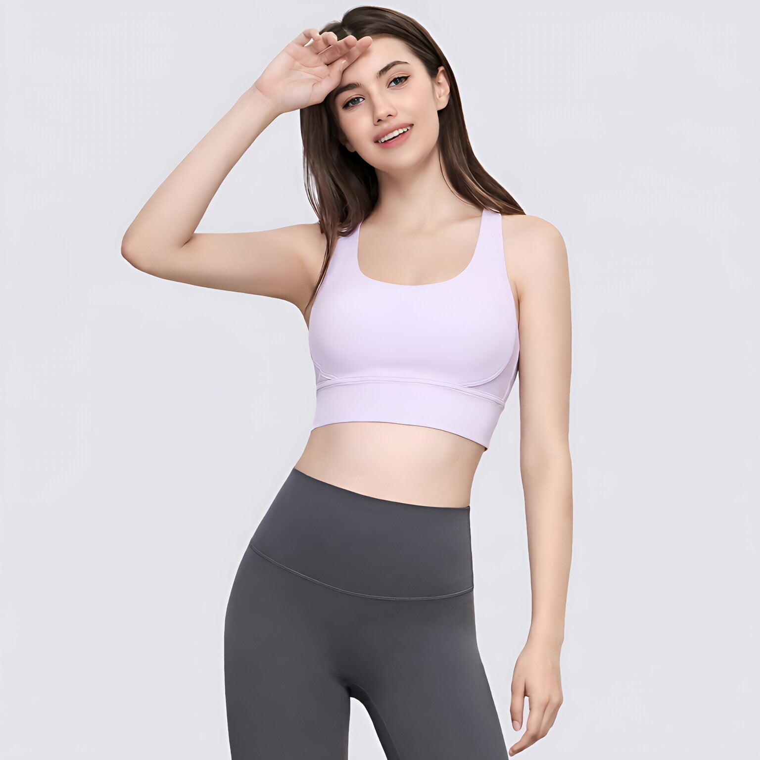 Criss Cross Racerback High Support Tank