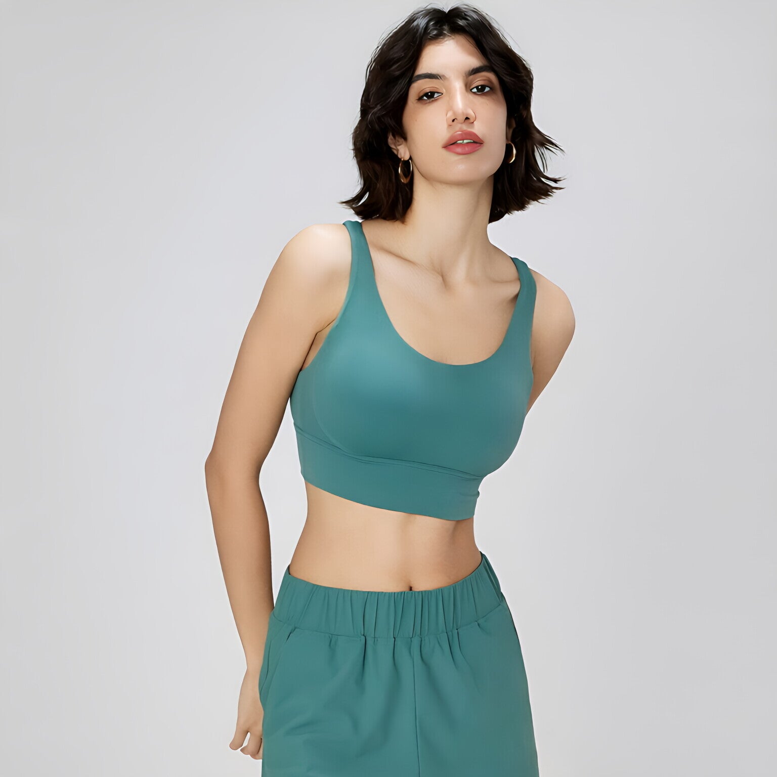 Criss Cross Racerback High Support Tank