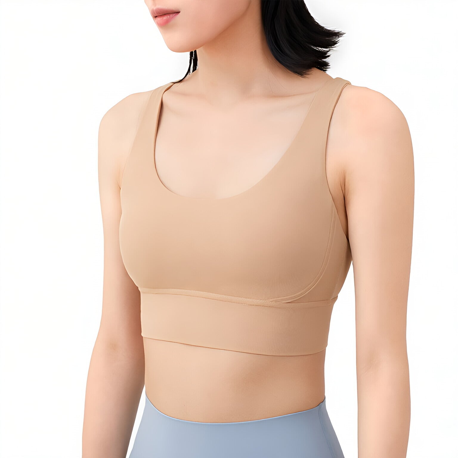 Criss Cross Racerback High Support Tank