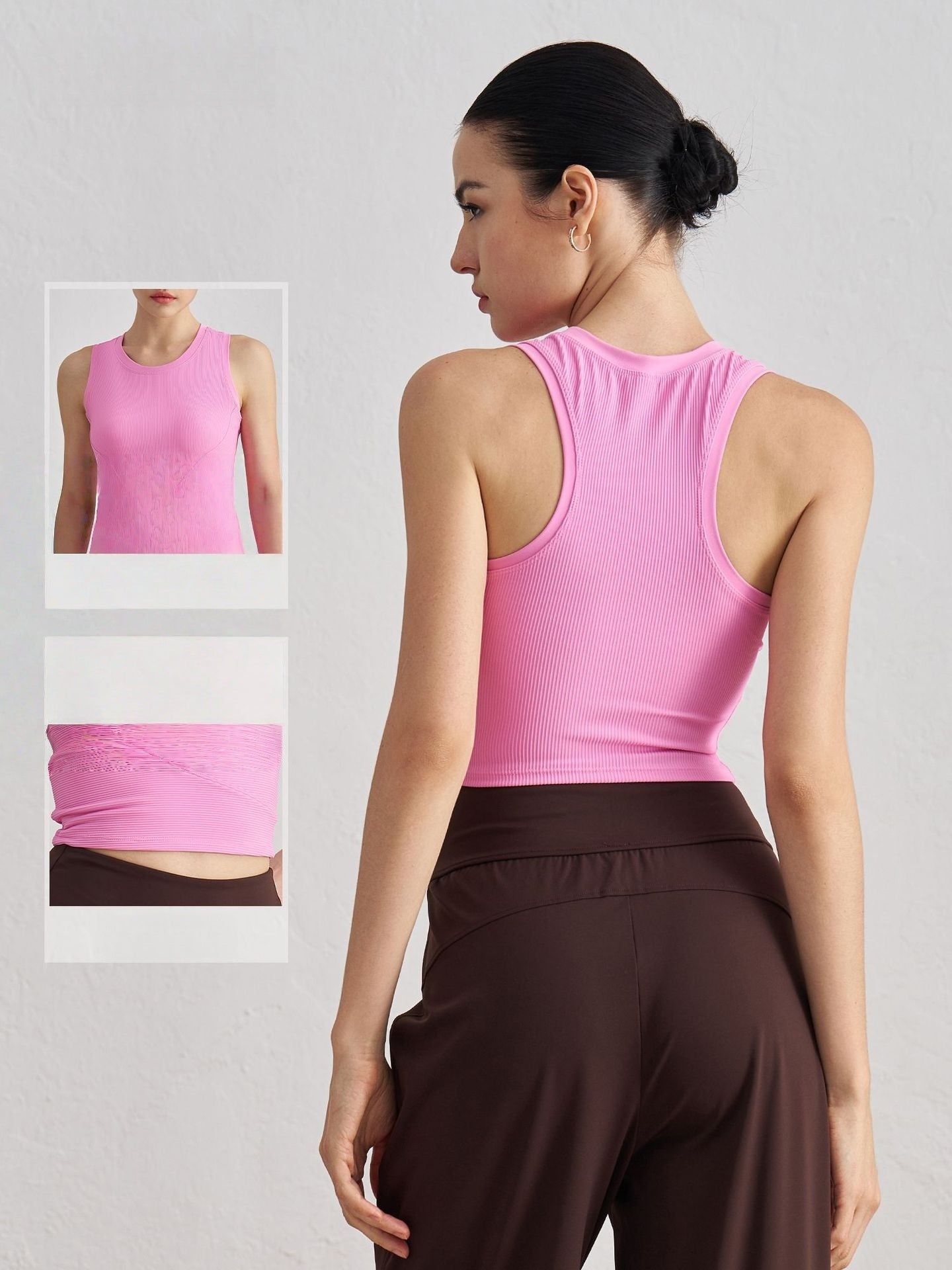 Women Built-in Cup Racerback Tank Wholesale