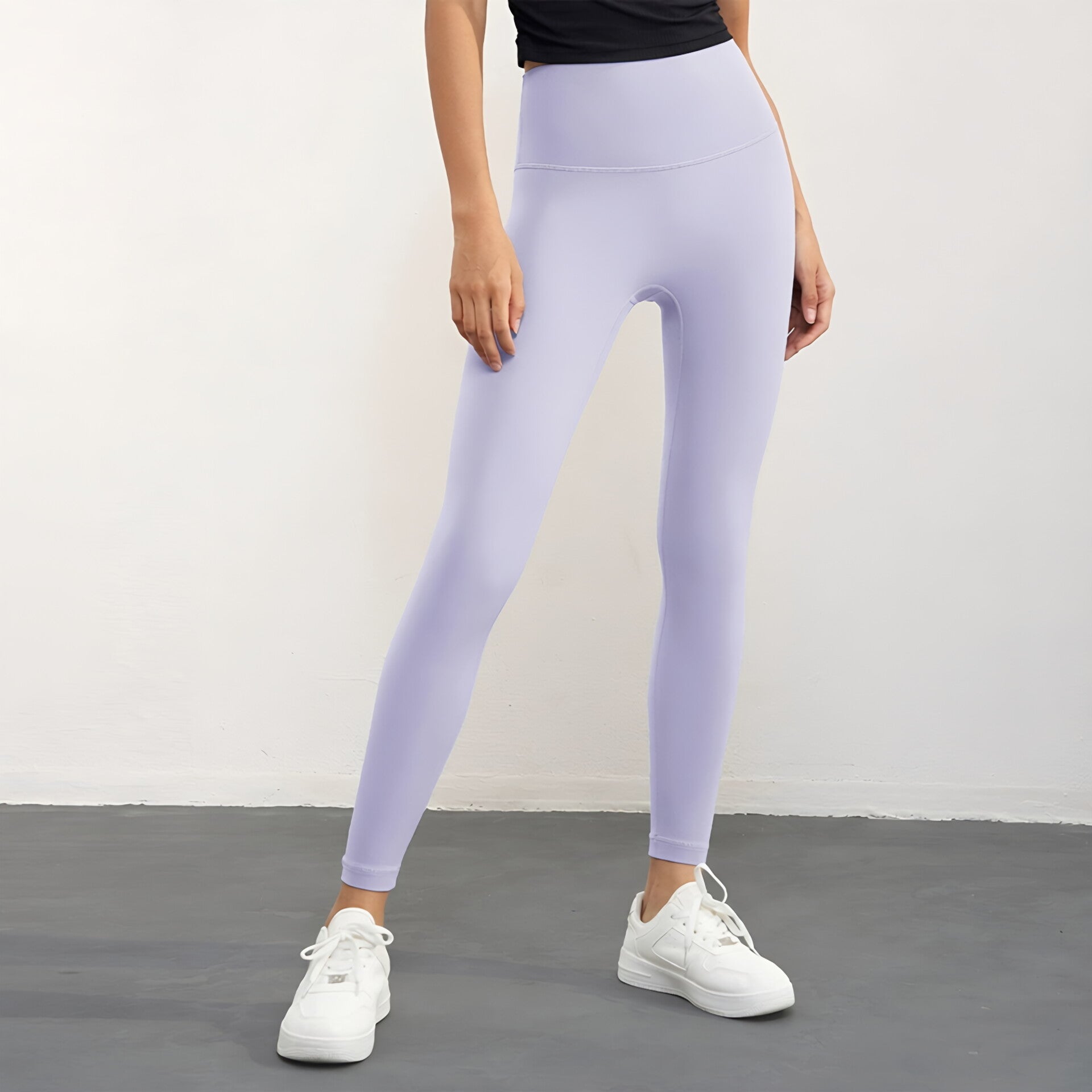 Women High Waist Peach Lift Bare Feel Sculpting Legging