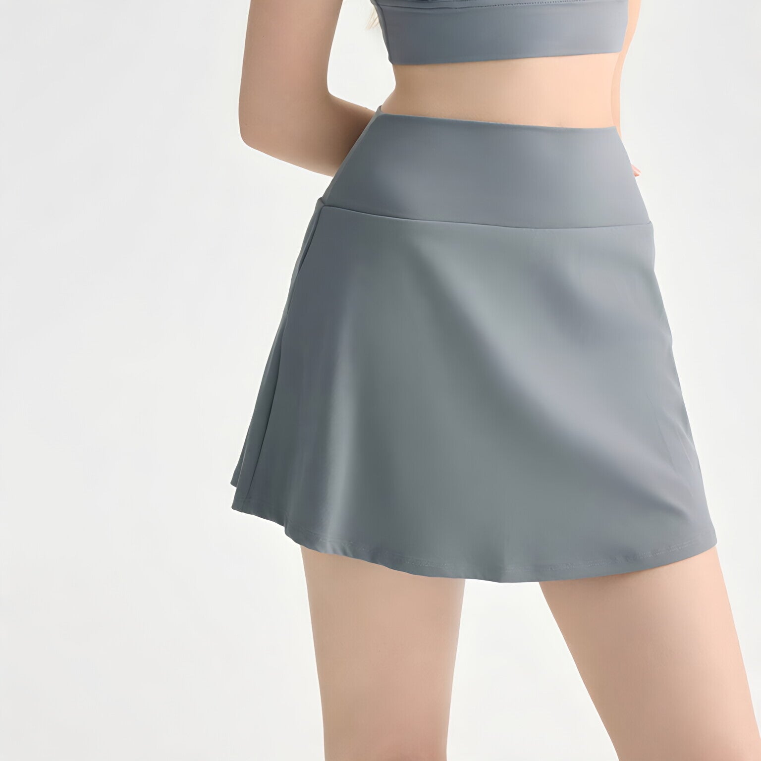 High Waist Anti-Exposure Bare Feel Skort