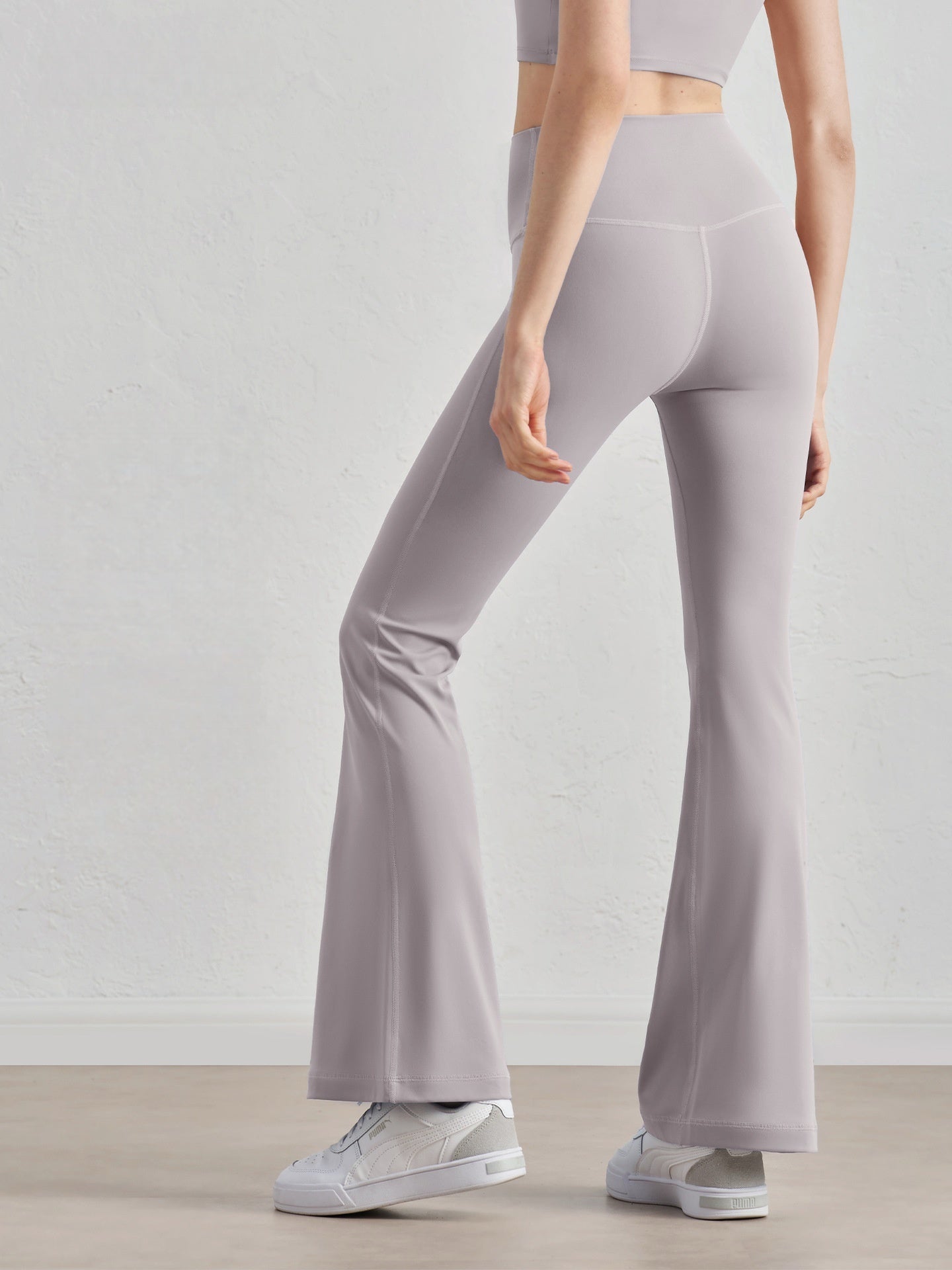 High Waist Peach Lift Flare Pant