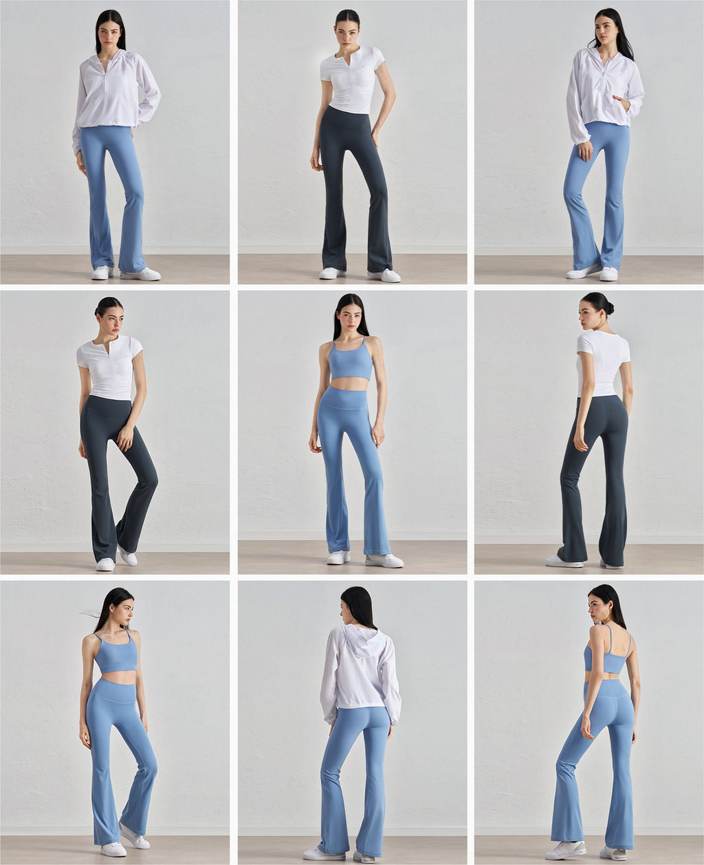 High Waist Peach Lift Flare Pant