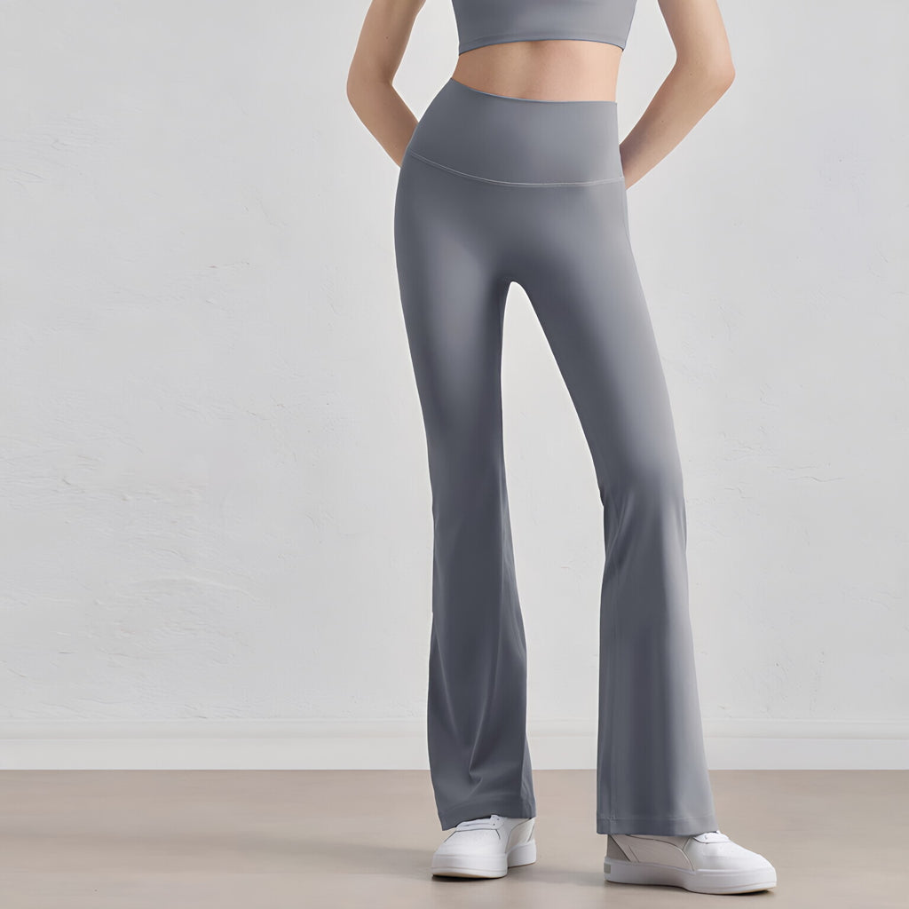 High Waist Peach Lift Flare Pant