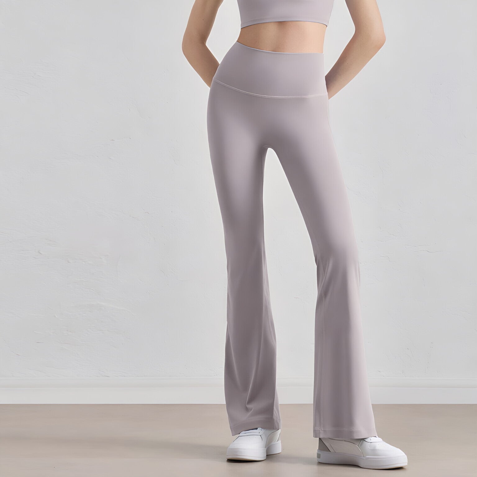 High Waist Peach Lift Flare Pant