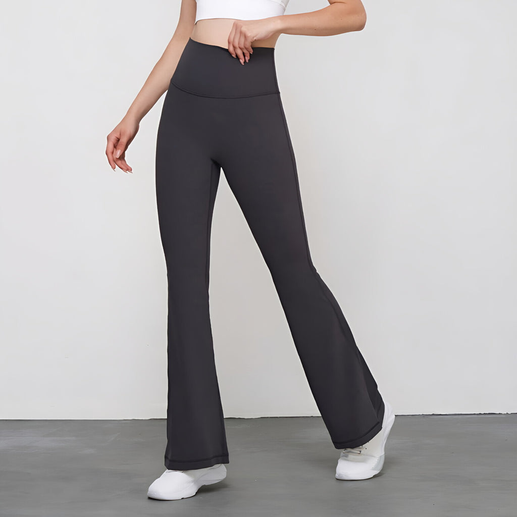 High Waist Peach Lift Flare Pant