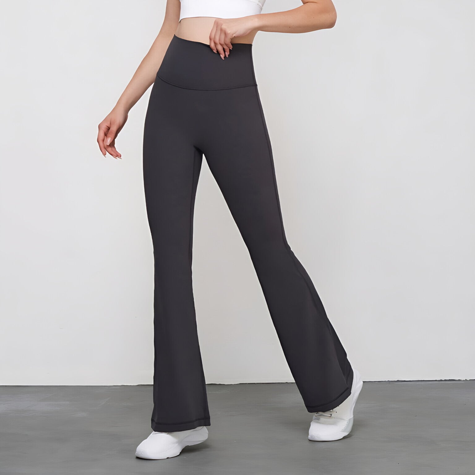 High Waist Peach Lift Flare Pant