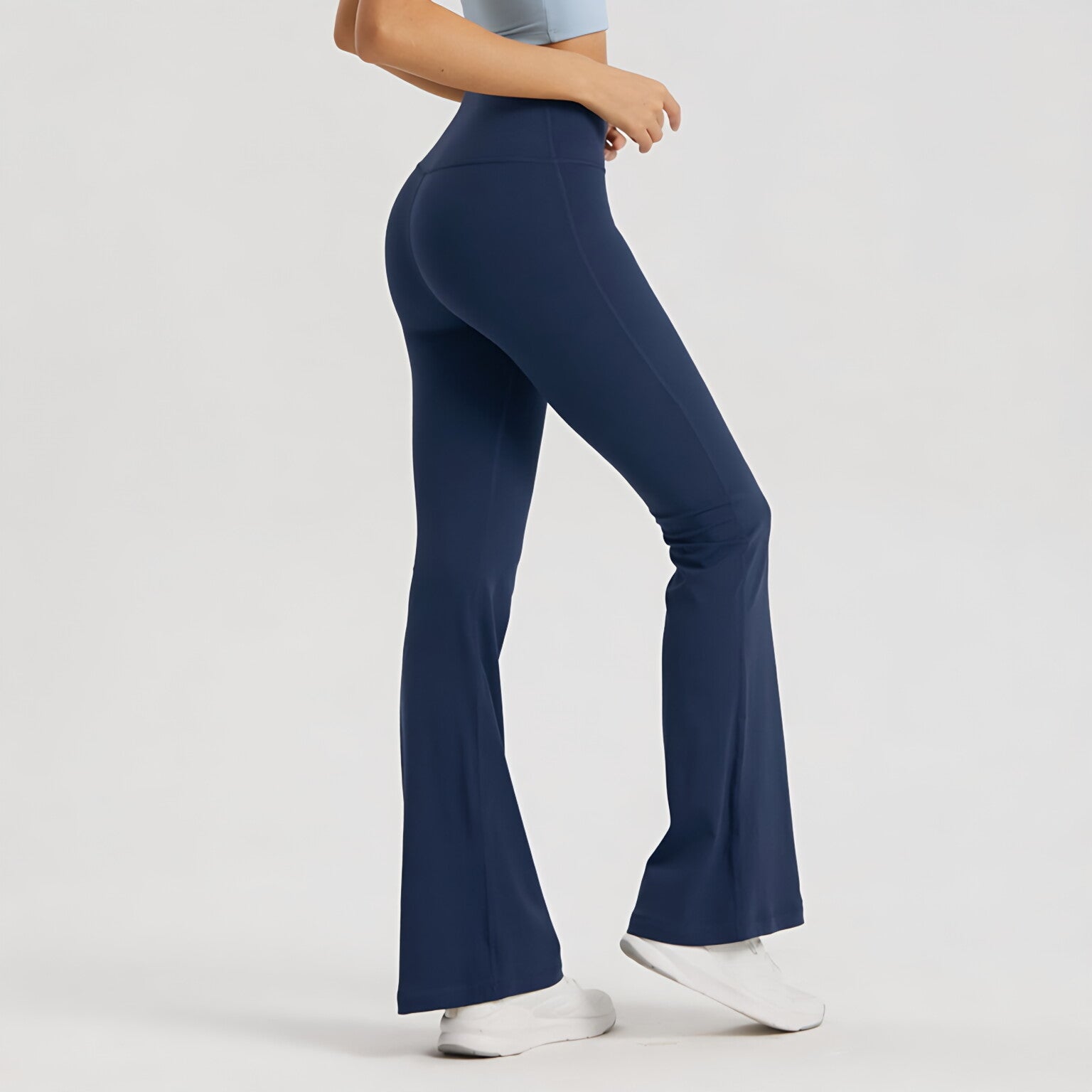 High Waist Peach Lift Flare Pant