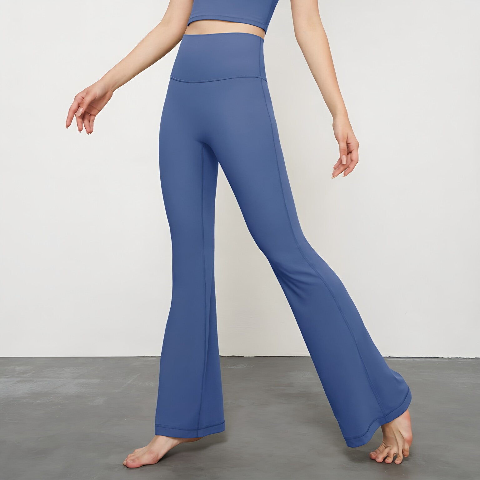 High Waist Peach Lift Flare Pant
