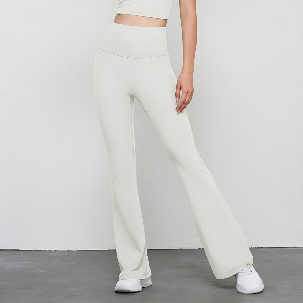 High Waist Peach Lift Flare Pant