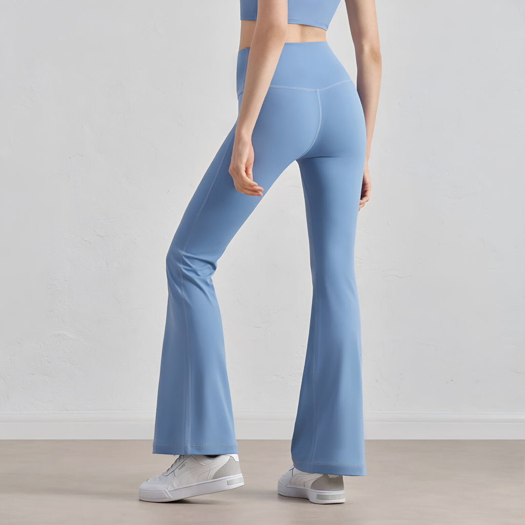 High Waist Peach Lift Flare Pant
