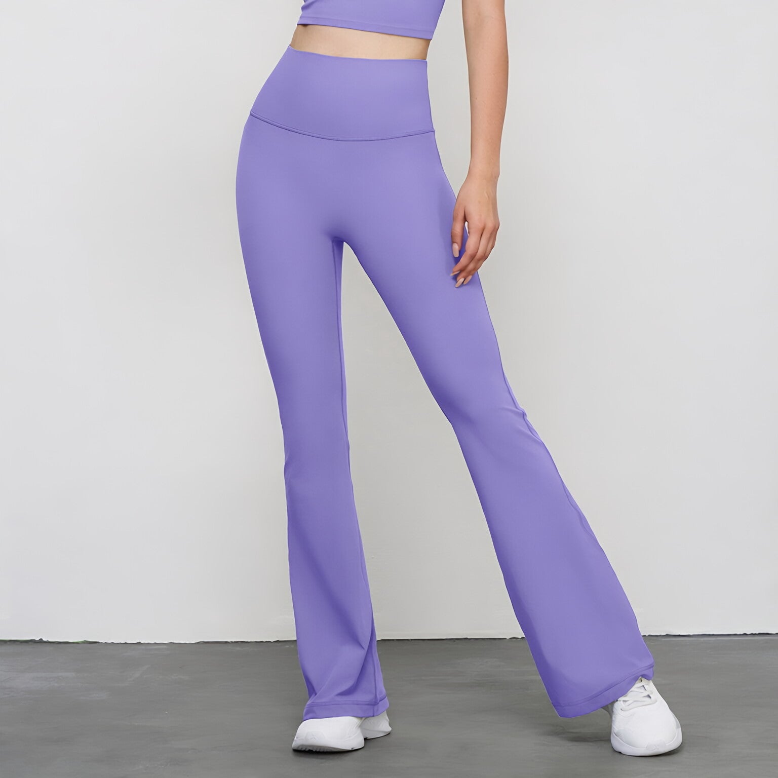High Waist Peach Lift Flare Pant