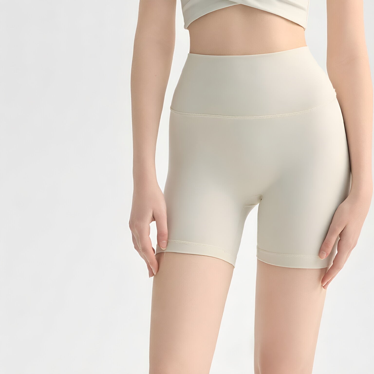 NULS Naked Feeling High Waist Workout Shorts Scrunch Butt