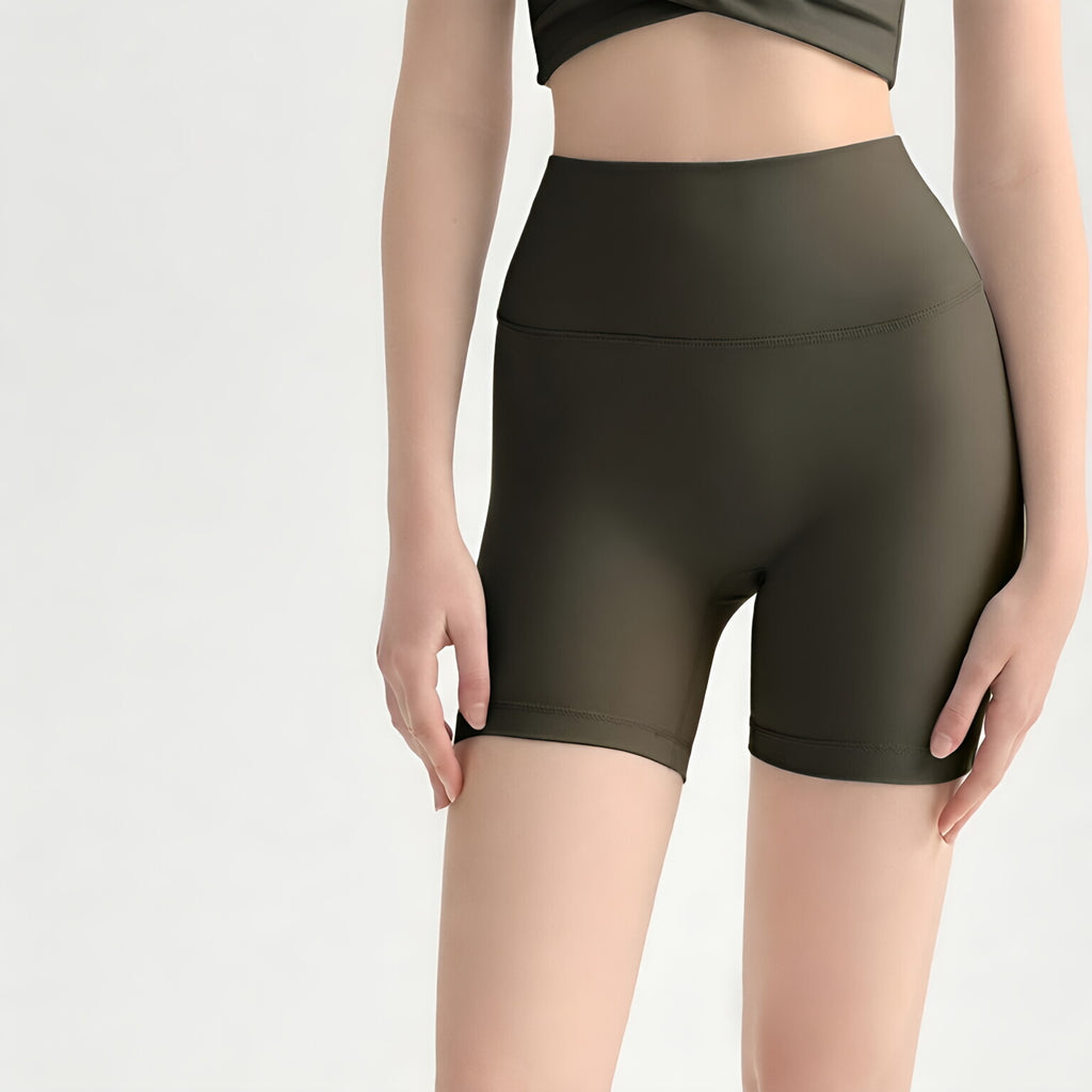 NULS Naked Feeling High Waist Workout Shorts Scrunch Butt