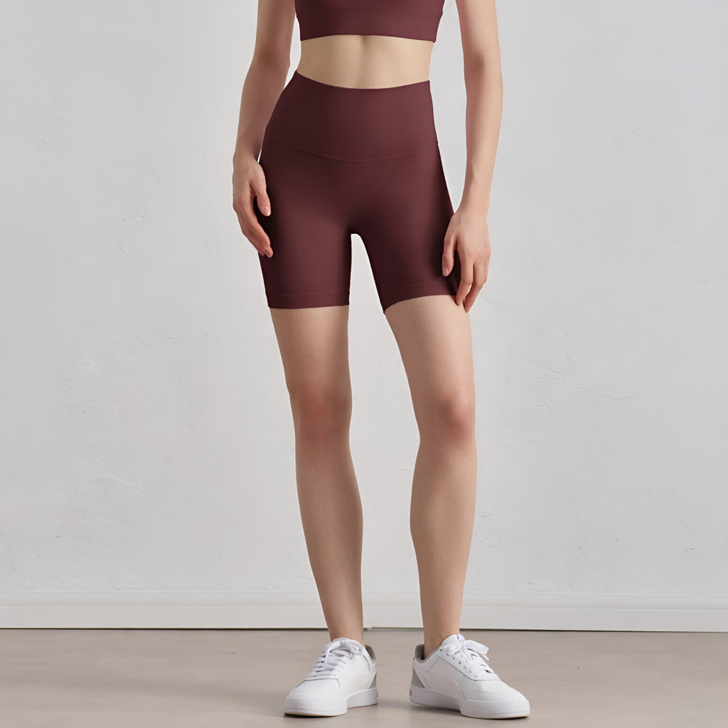 NULS Naked Feeling High Waist Workout Shorts Scrunch Butt