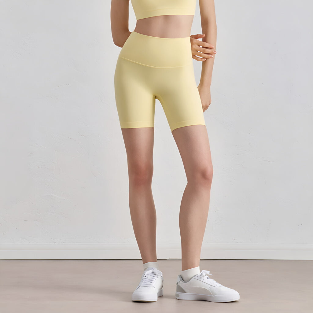 NULS Naked Feeling High Waist Workout Shorts Scrunch Butt