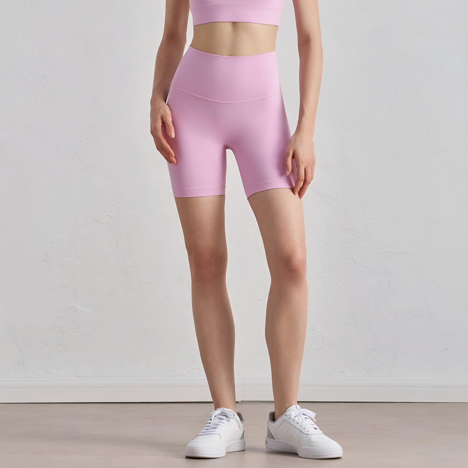NULS Naked Feeling High Waist Workout Shorts Scrunch Butt