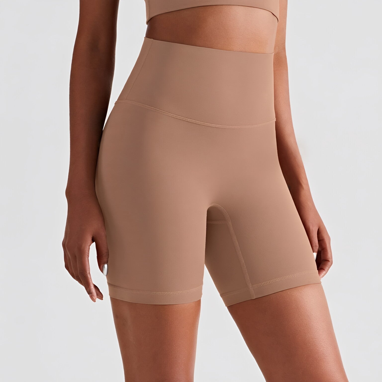 NULS Naked Feeling High Waist Workout Shorts Scrunch Butt