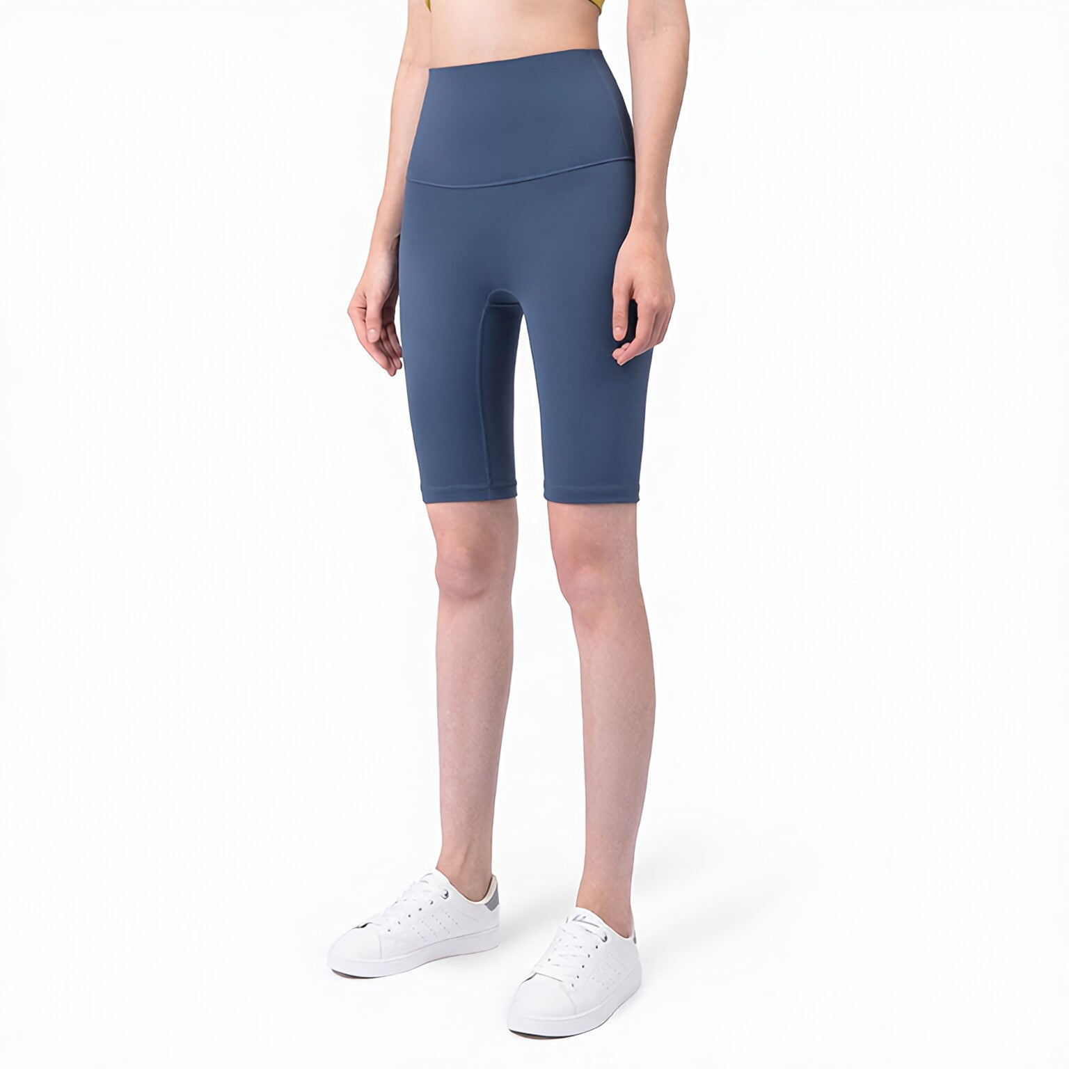 High Waist Peach Lift No Front Seam Bare Feel Shorts 5"