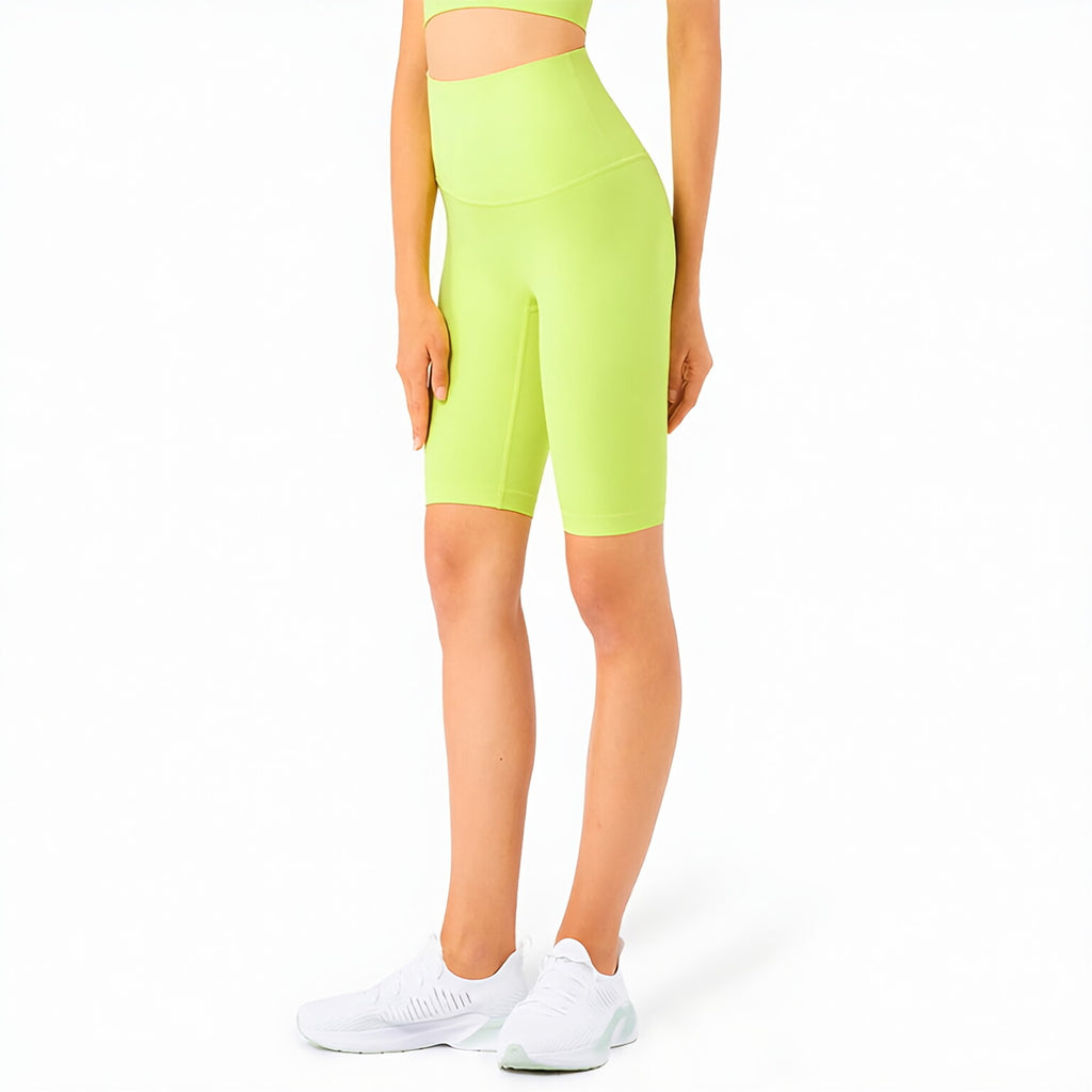 High Waist Peach Lift No Front Seam Bare Feel Shorts 5"