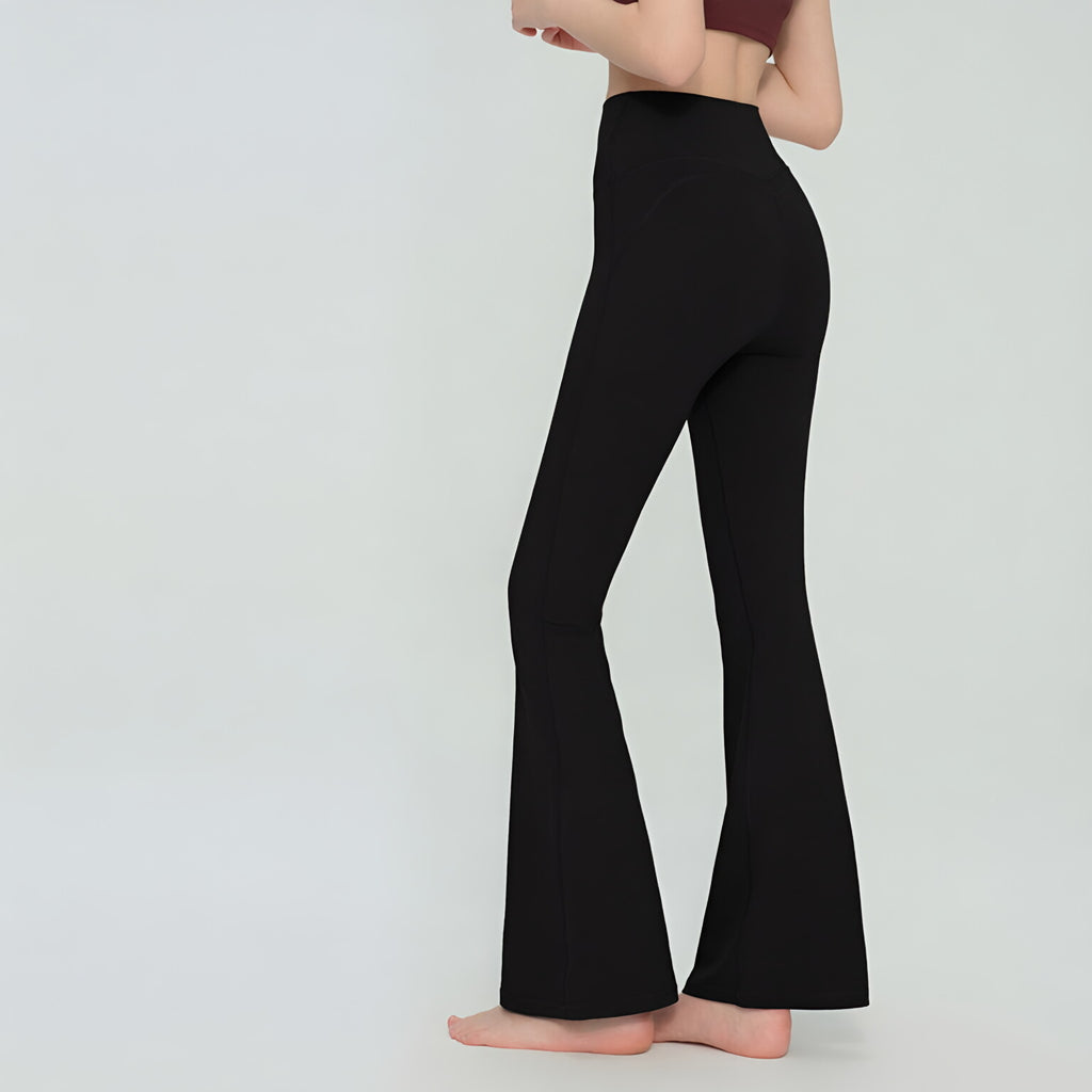 High Waist Peach Lift Sculpting Flare Pant