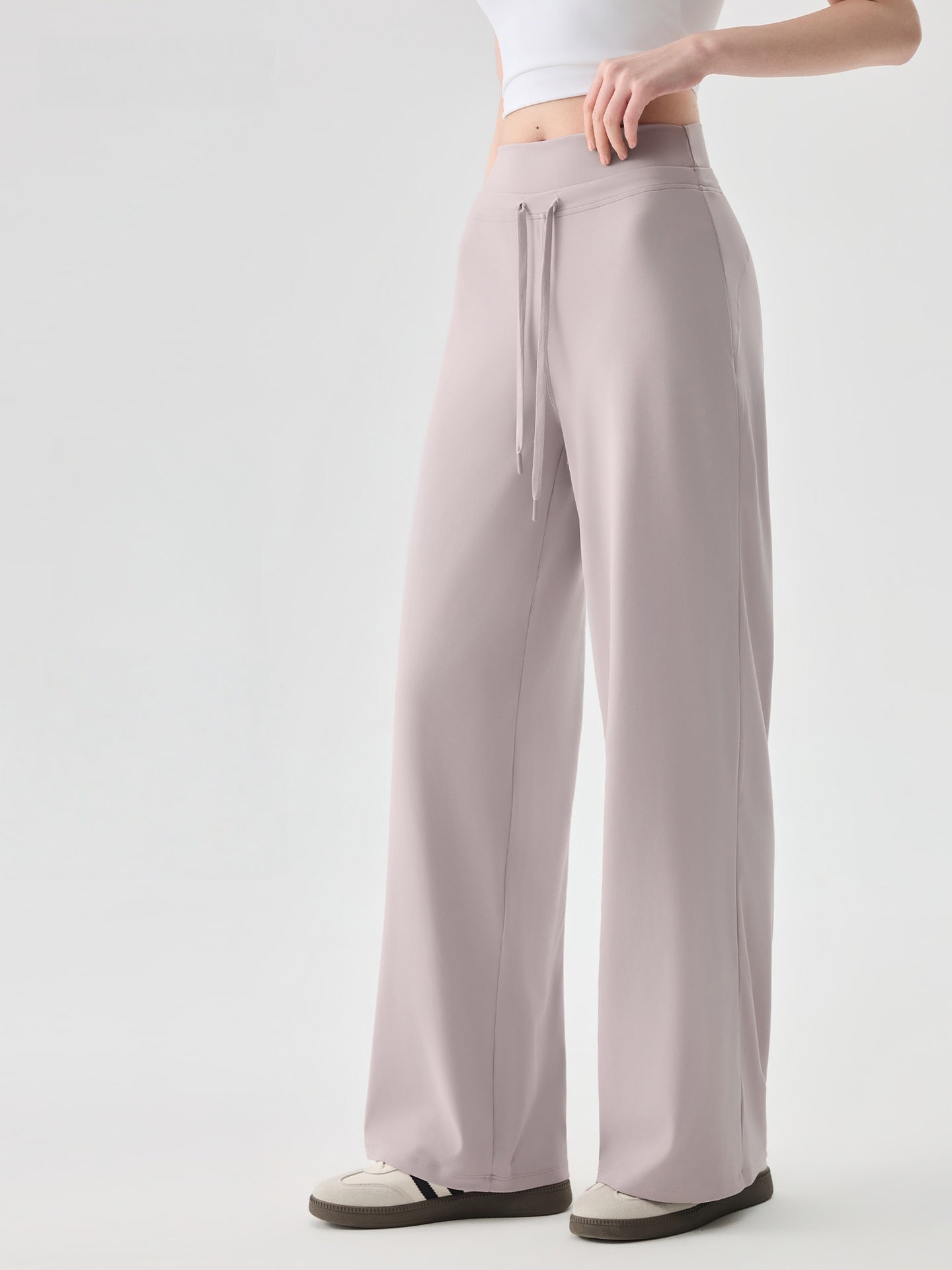 High Waist Sculpting Straight Wide Leg Pant