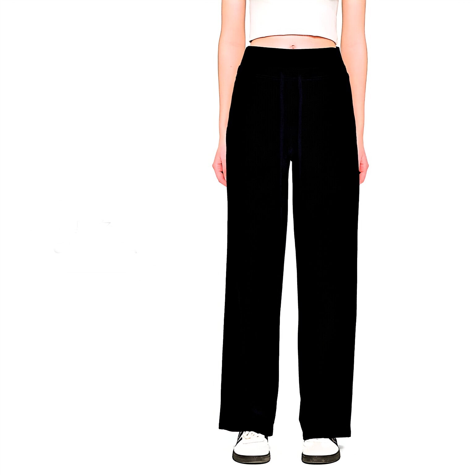 High Waist Sculpting Straight Wide Leg Pant