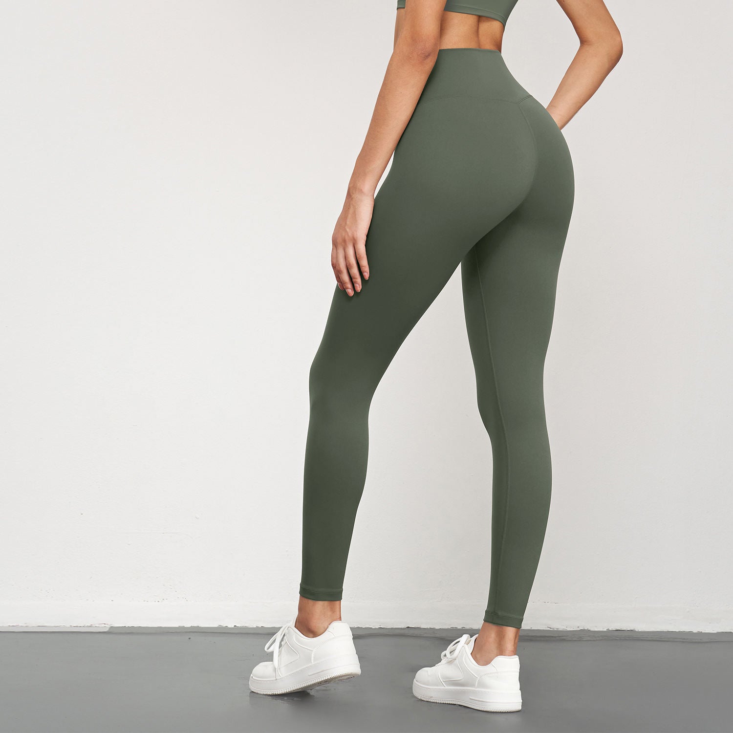 Women High Waist Tummy Control Scrunch Butt Lifting Yoga Leggings