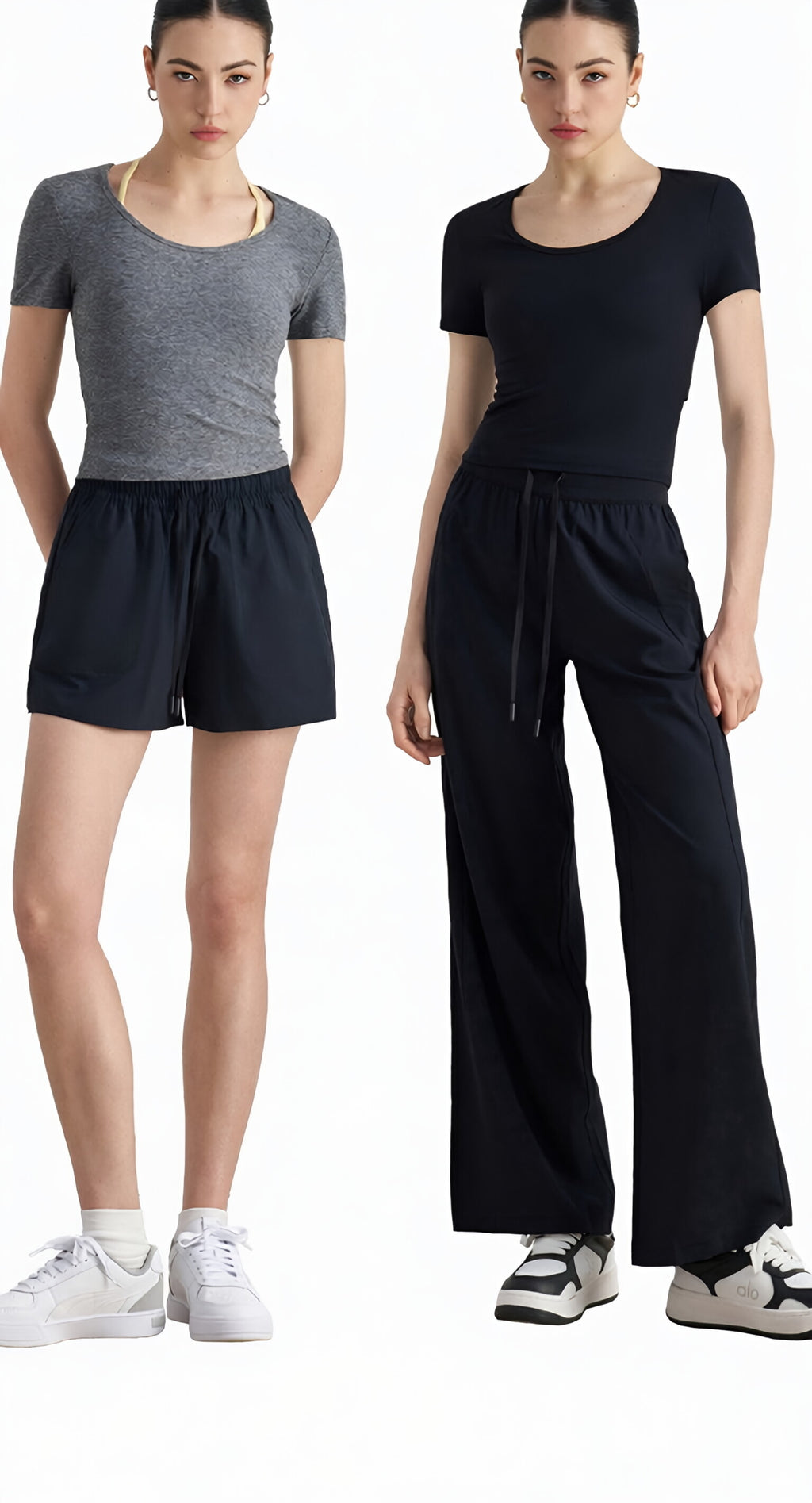 Naked Feel Yoga Top Short Sleeve Cutout Back Slimming Gym