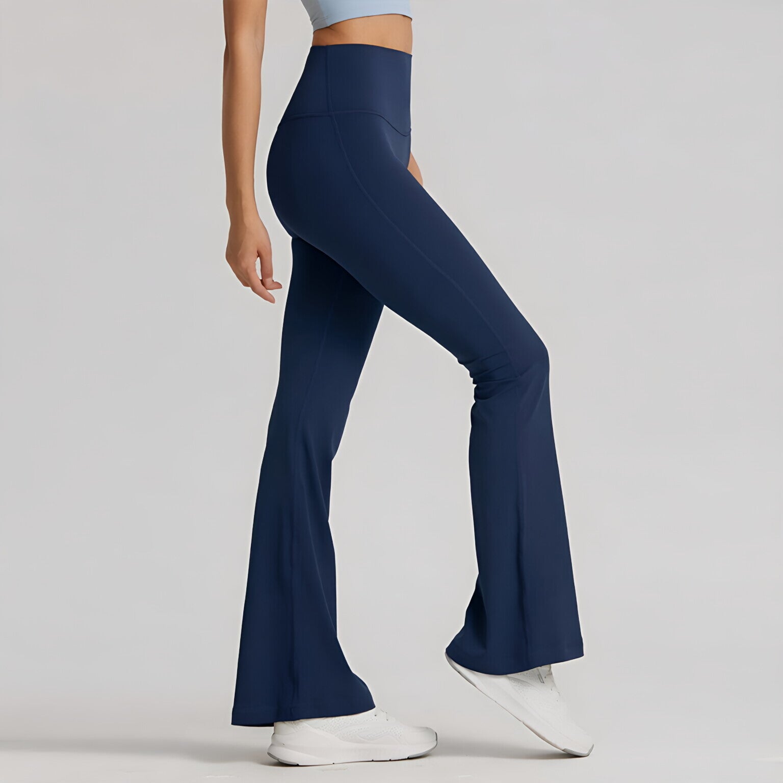 NUF Flare Yoga Pants High Waist One Size Seamless
