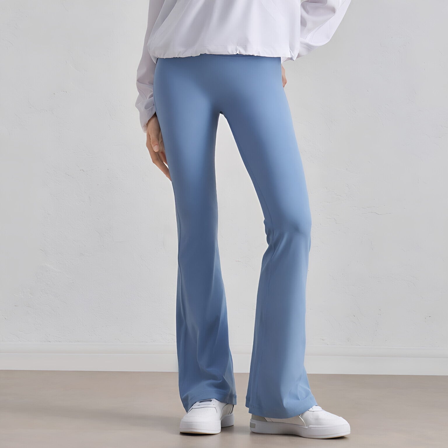 NUF Flare Yoga Pants High Waist One Size Seamless
