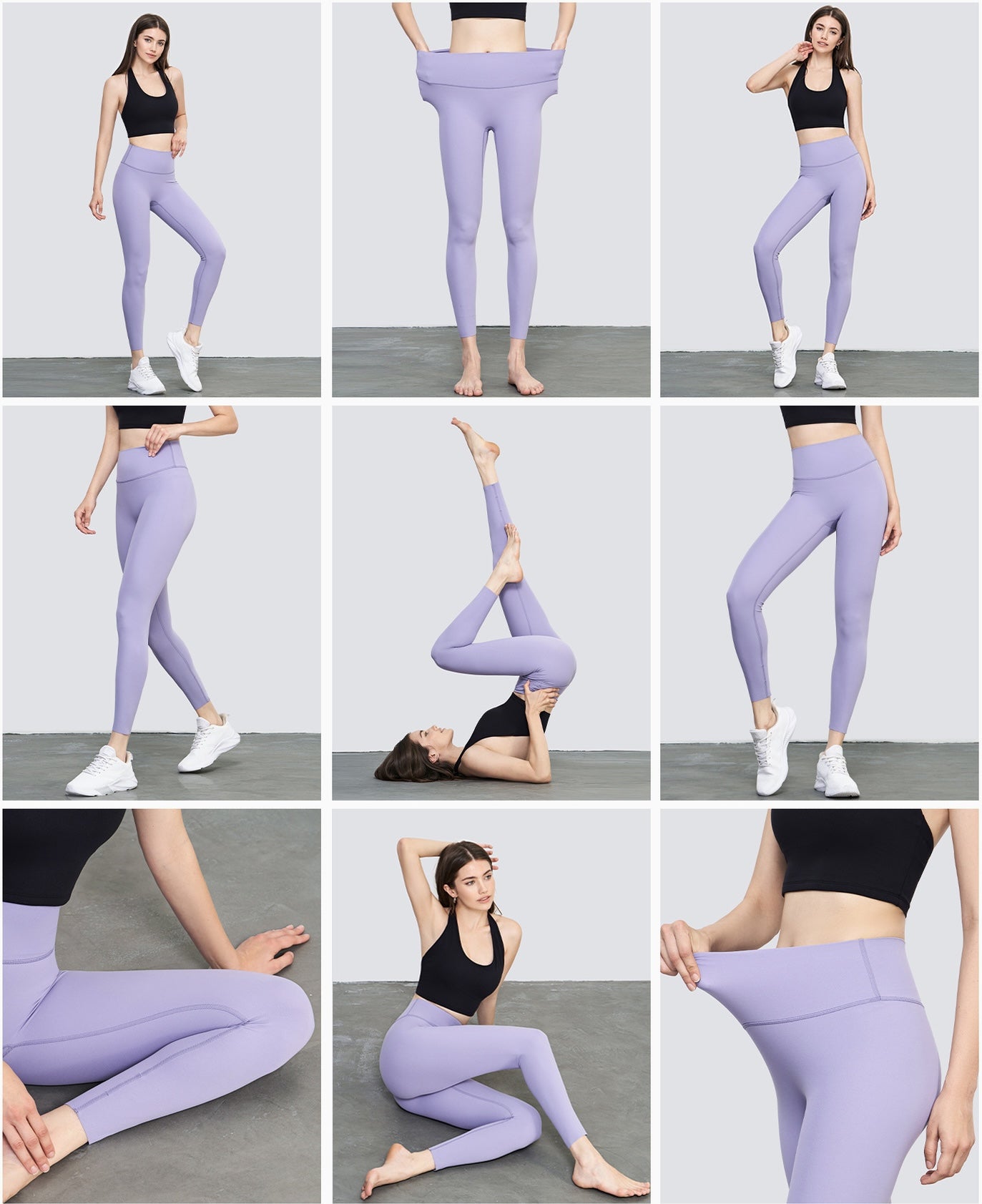 NUF High Waist Yoga Leggings Women Tummy Control Workout Pants