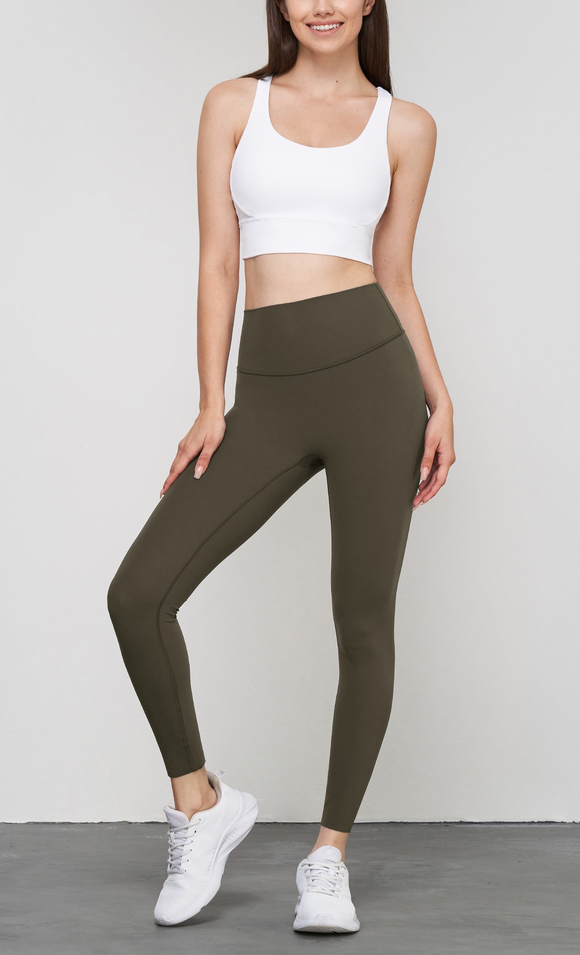NUF High Waist Yoga Leggings Women Tummy Control Workout Pants
